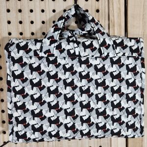 Vera Bradley Hanging Travel Cosmetic Toiletry Bag Mutli Pocket PVC Zippers